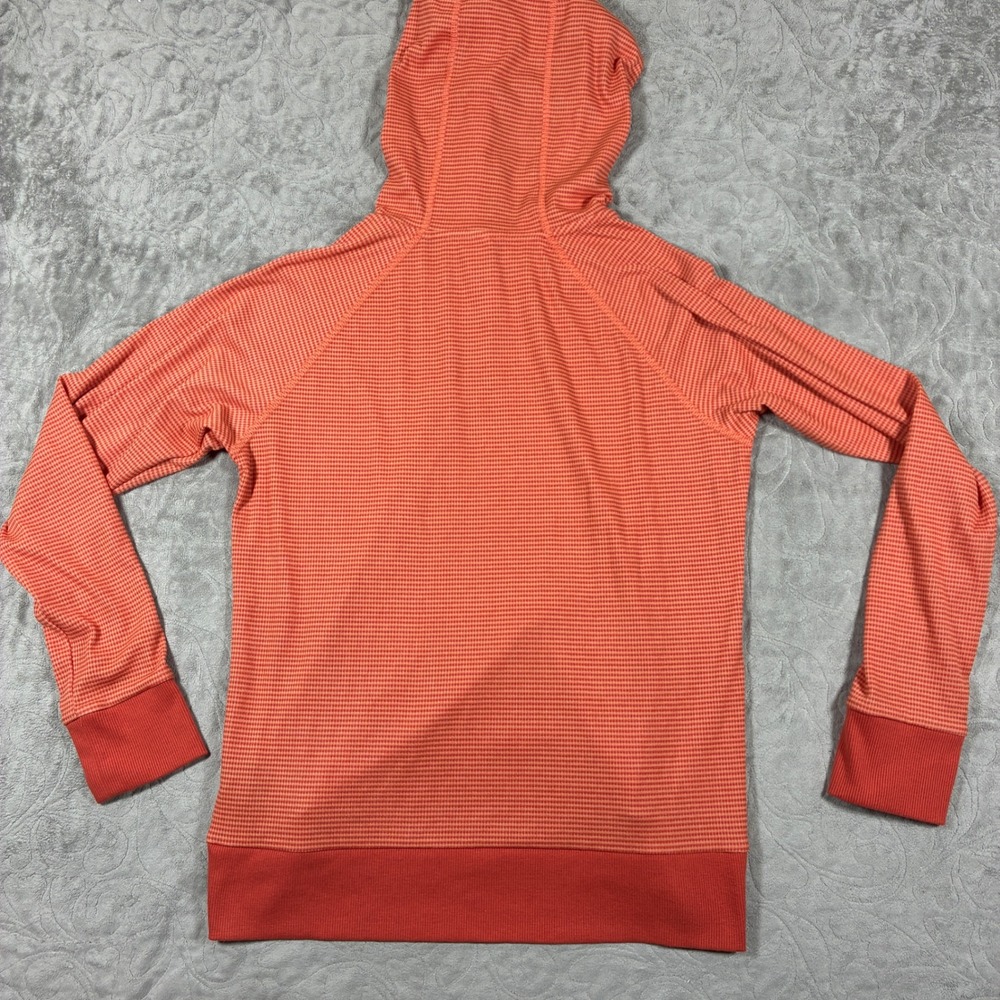 Kuhl Womens Stria Pullover Hoodie Hiking Layer Size S Sunset Orange Outdoors - Picture 2 of 13
